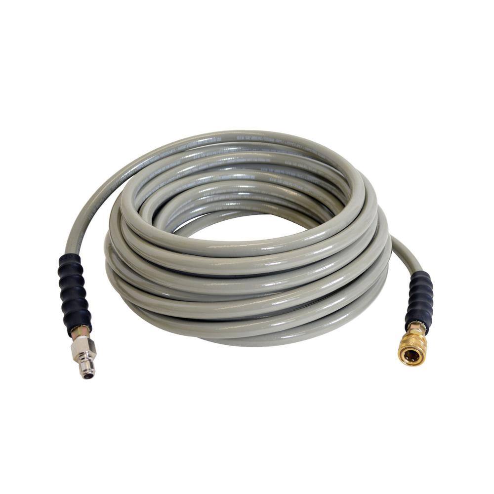 SIMPSON 41096 Armor Hose 3/8 in. x 100 ft. Replacement/Extension Hose with QC Connections for 4500 PSI Hot/Cold Water Pressure Washers
