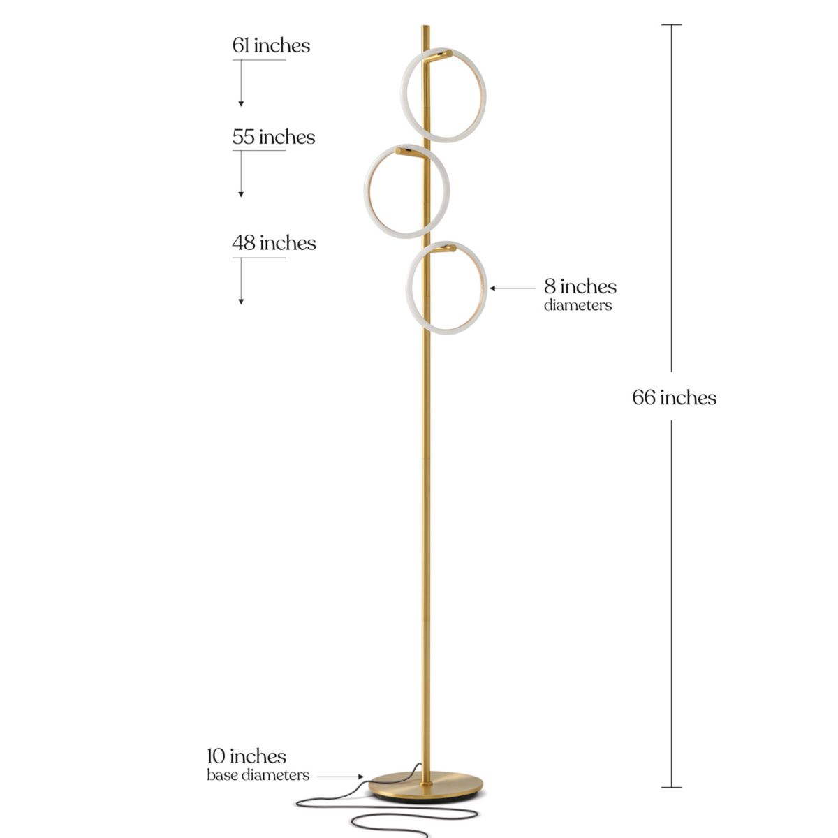 Saturn LED Floor Lamp