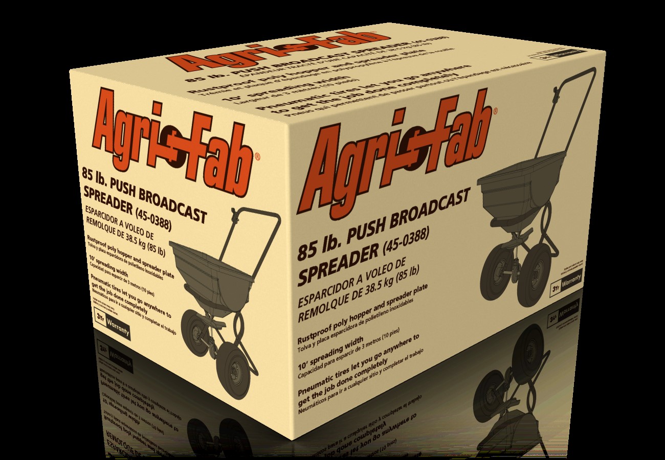 Agri-Fab. Inc. 85 lb. Broadcast Push Spreader Model #45-03882- KD