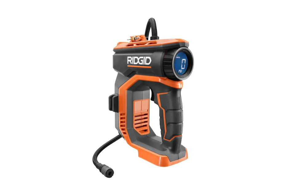 RIDGID R87044 18V Cordless Digital Inflator (Tool Only)