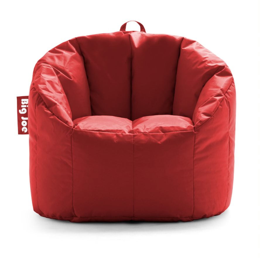 Big Joe Milano Bean Bag Chair. Smartmax 2.5ft. Red
