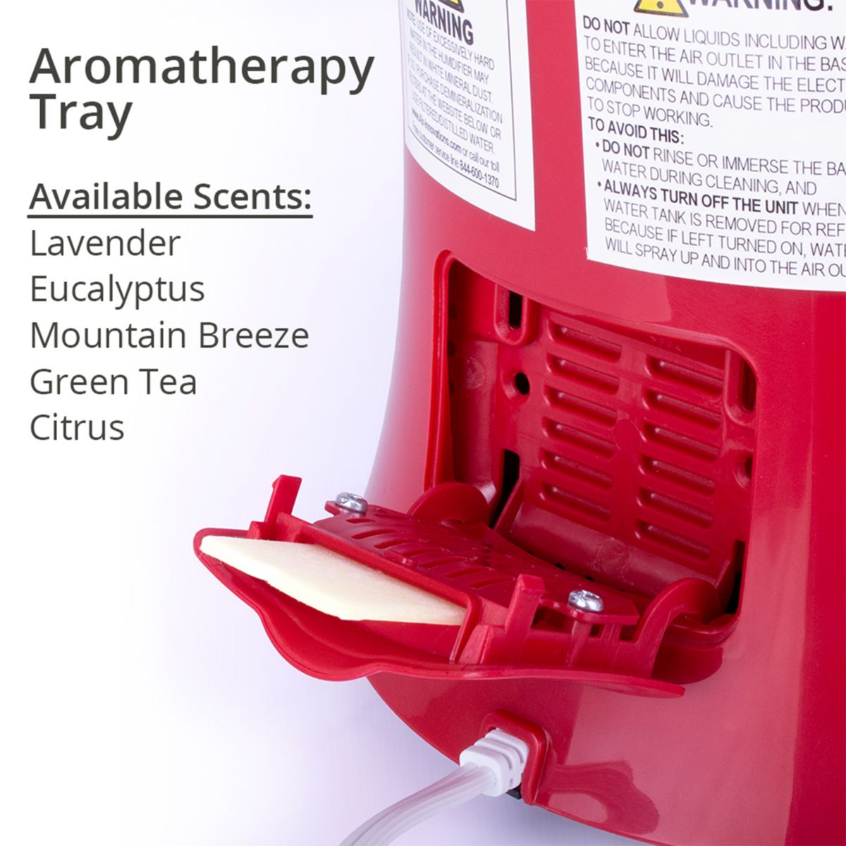 Air Innovations 1.7 Gal Cool Mist Humidifier w/ Aromatherapy Refill. Eucalyptus