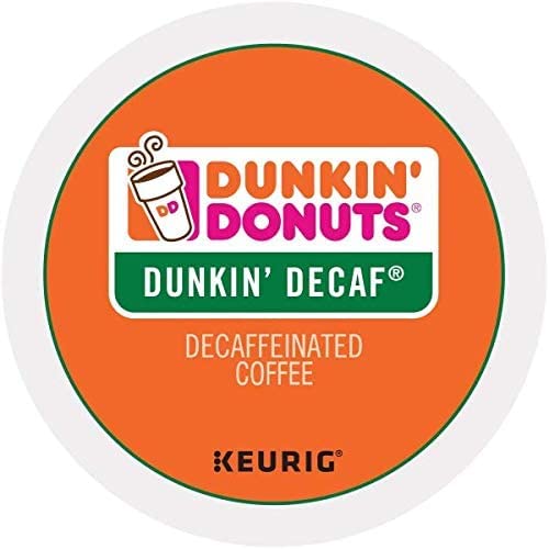 Dunkin- Decaf Medium Roast Coffee Keurig K-Cups. 162 Count (Pack of 1)