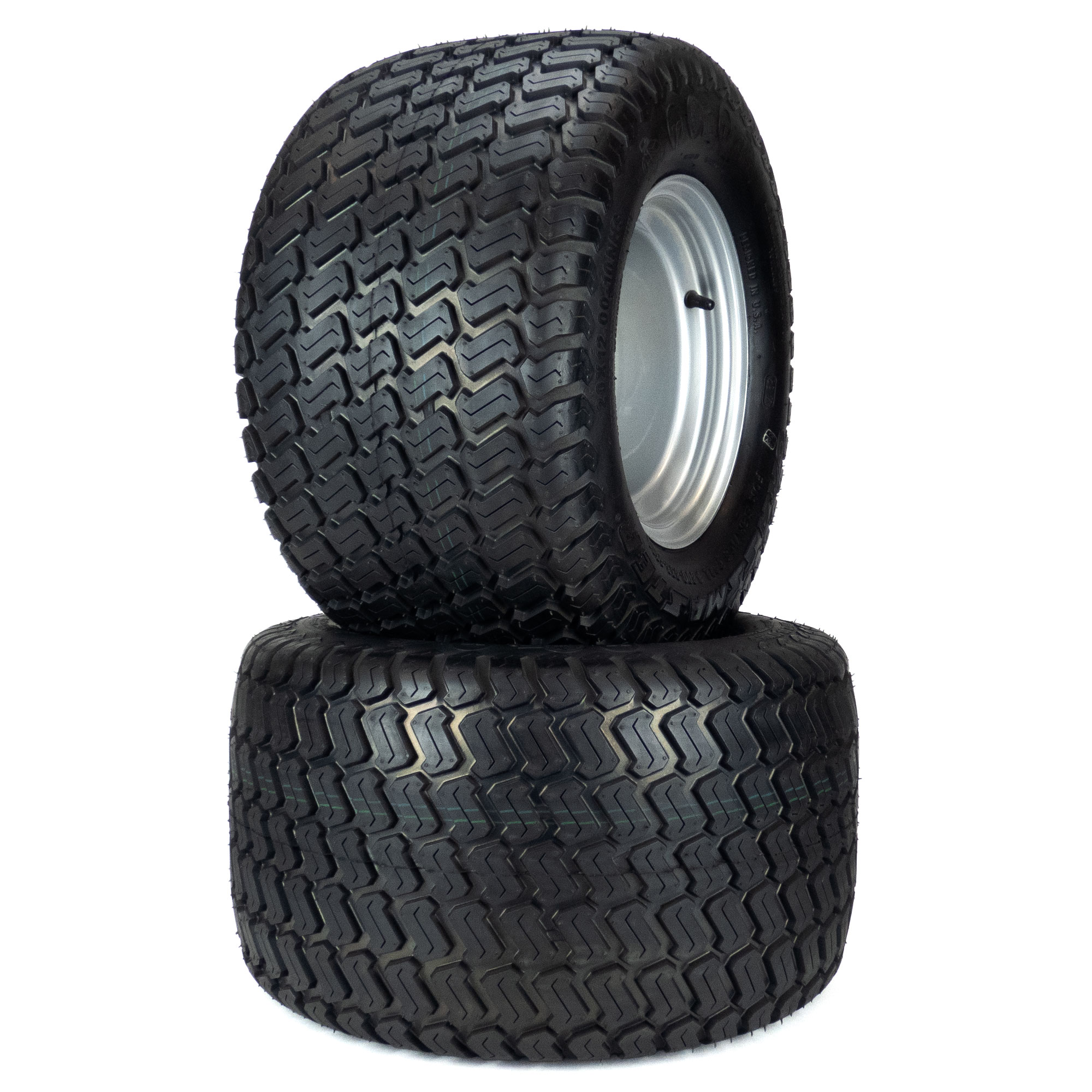 (2) Hustler 20×12.00-10 Wheel Assemblies Hustler Raptor SD 54″ 60″ 601349 601347