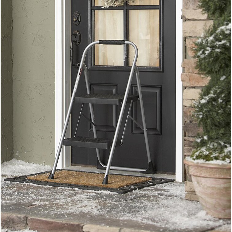 Cosco Home and Office 2 Step Steel Step Stool with 200 lb. Load Capacity