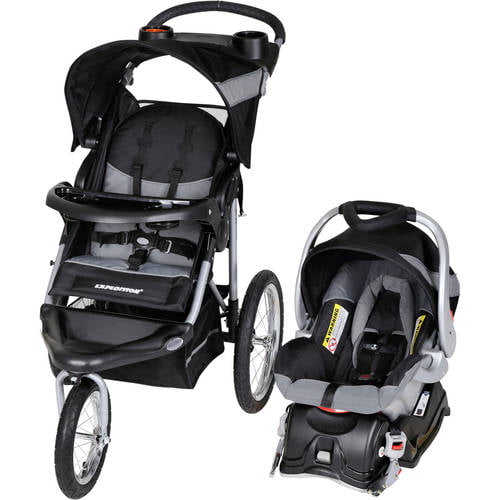 Baby Trend Expedition Travel System Stroller. Millennium White