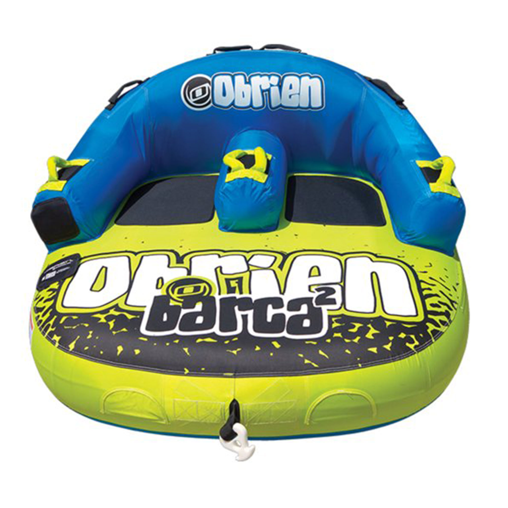 OBrien Barca 2 Kickback Inflatable 2 Person Rider Boat Water Tube Raft