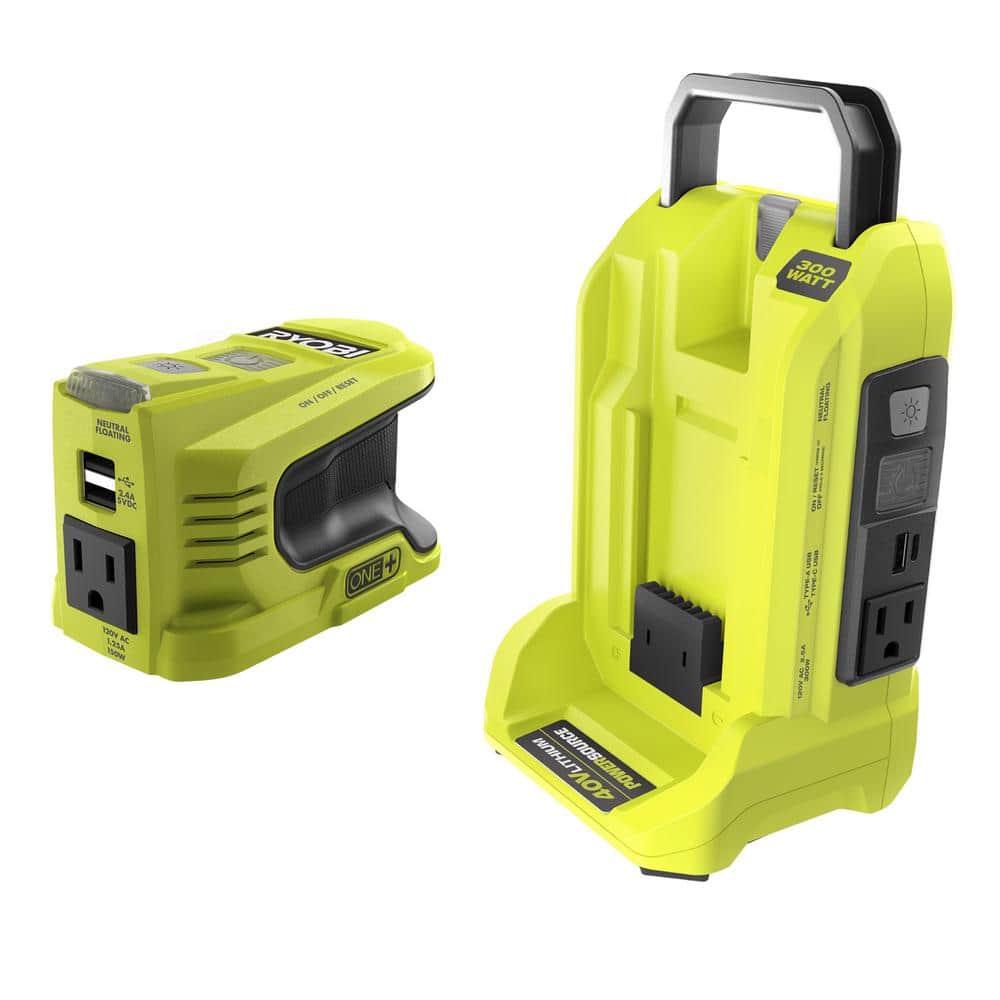 RYOBI RYi450BG-CMB 300-Watt and 150-Watt Power Inverter