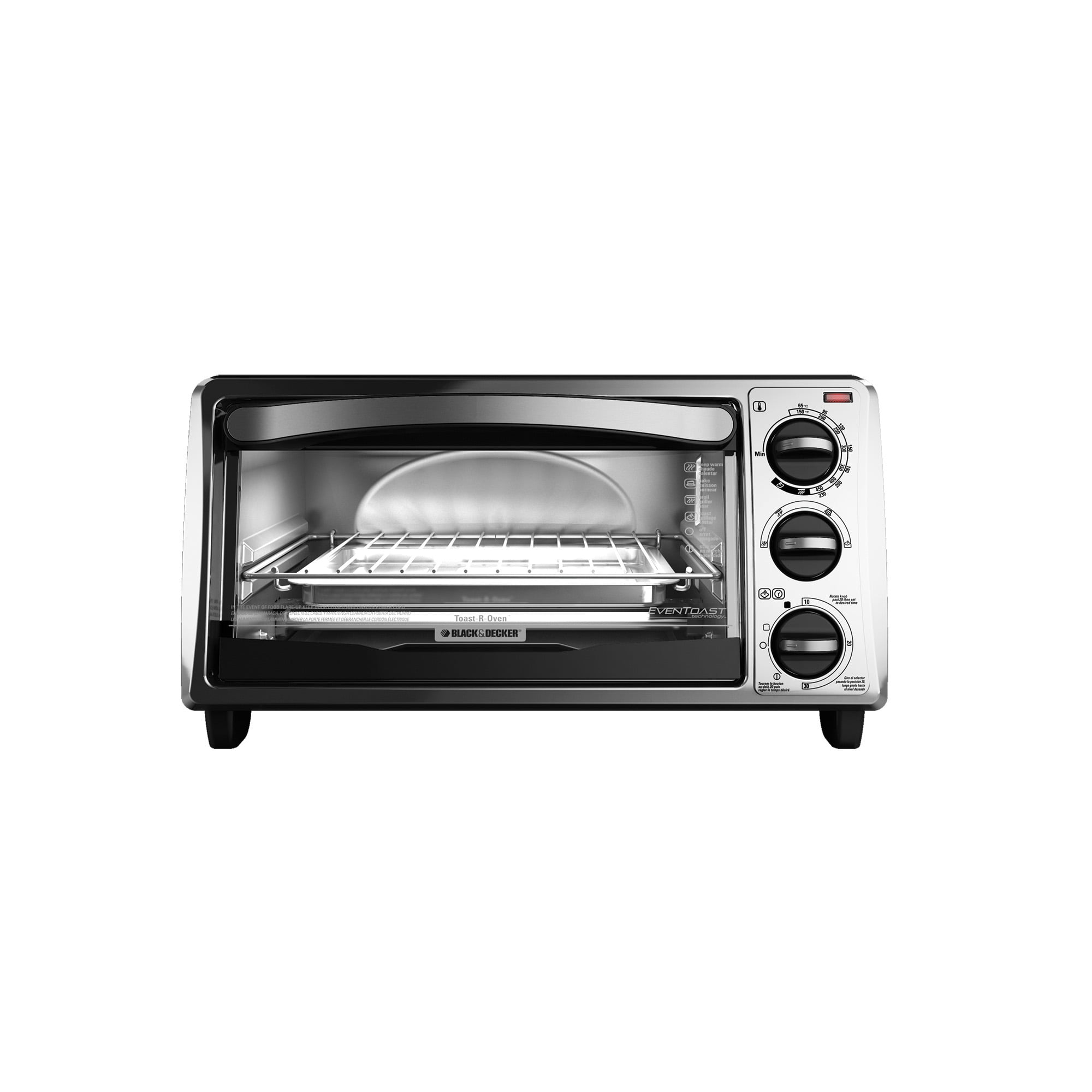 BLACK+DECKER 4-Slice Toaster Oven