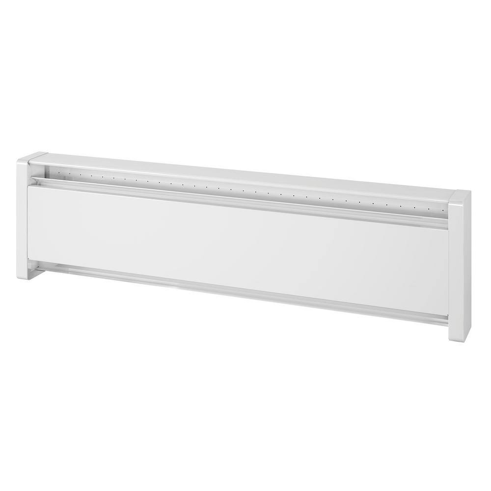 Cadet EBHN500W 35 in. 240/208-volt 500/375-watt SoftHeat Hydronic Electric Baseboard Heater in White