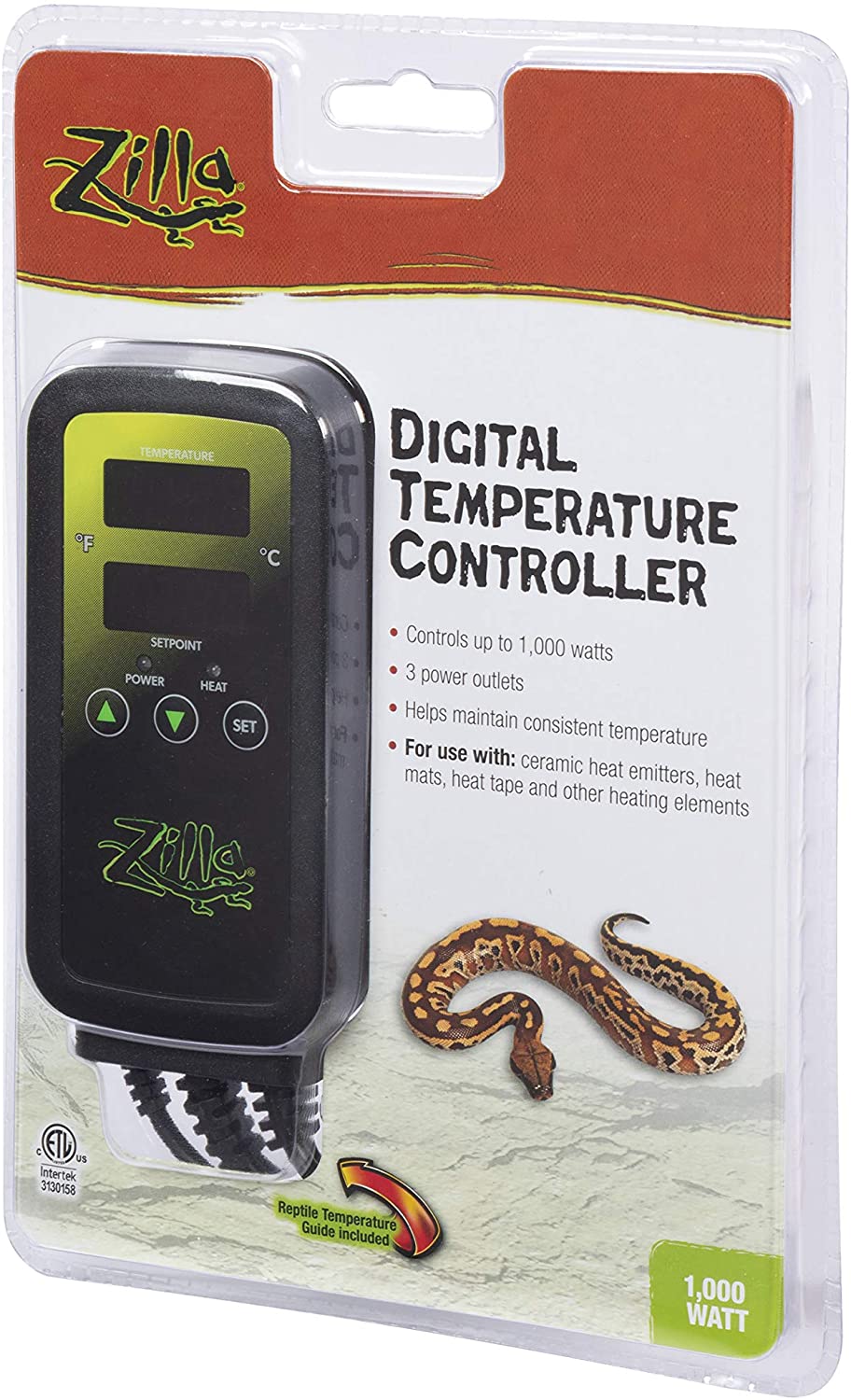 Zilla Digital Terrarium Temperature Controller