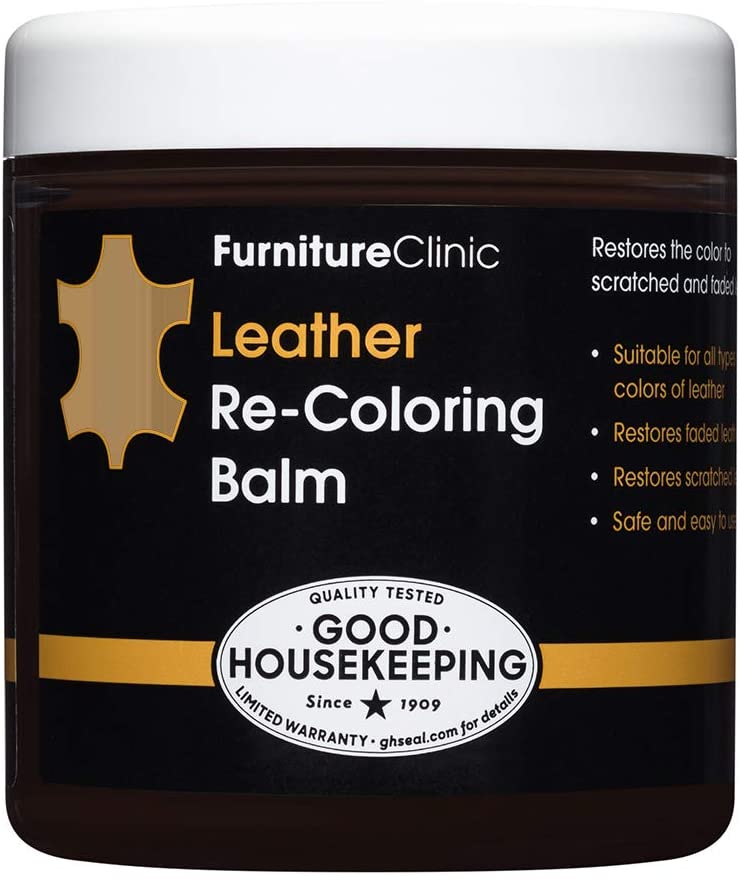 FurnitureClinic Leather Recoloring Balm (8.5 fl oz) - Leather Color Restorer