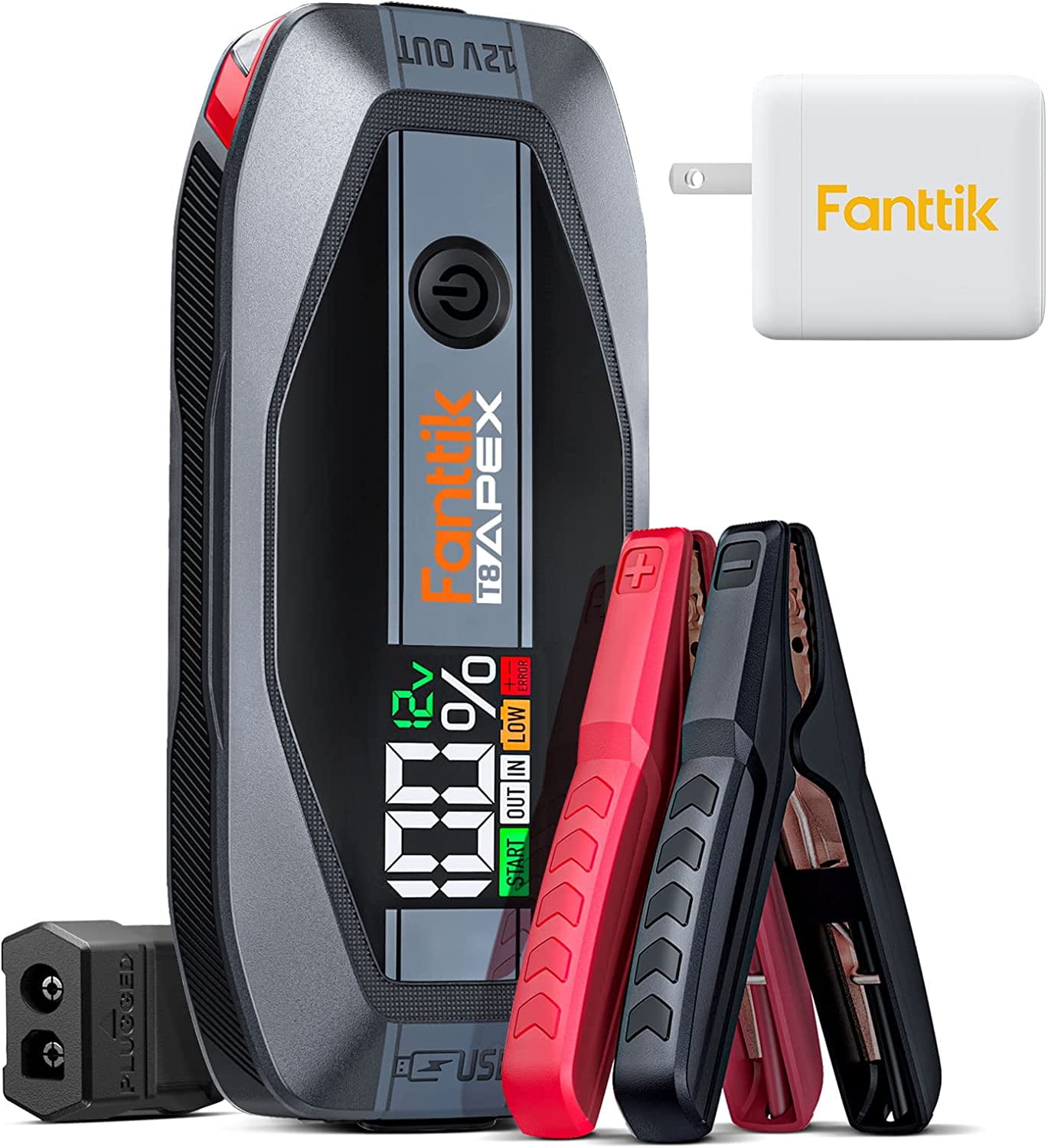 Fanttik 2000 Amp Jump Starter. 12V Car Battery Booster. 65W Two-Way Fast Charging