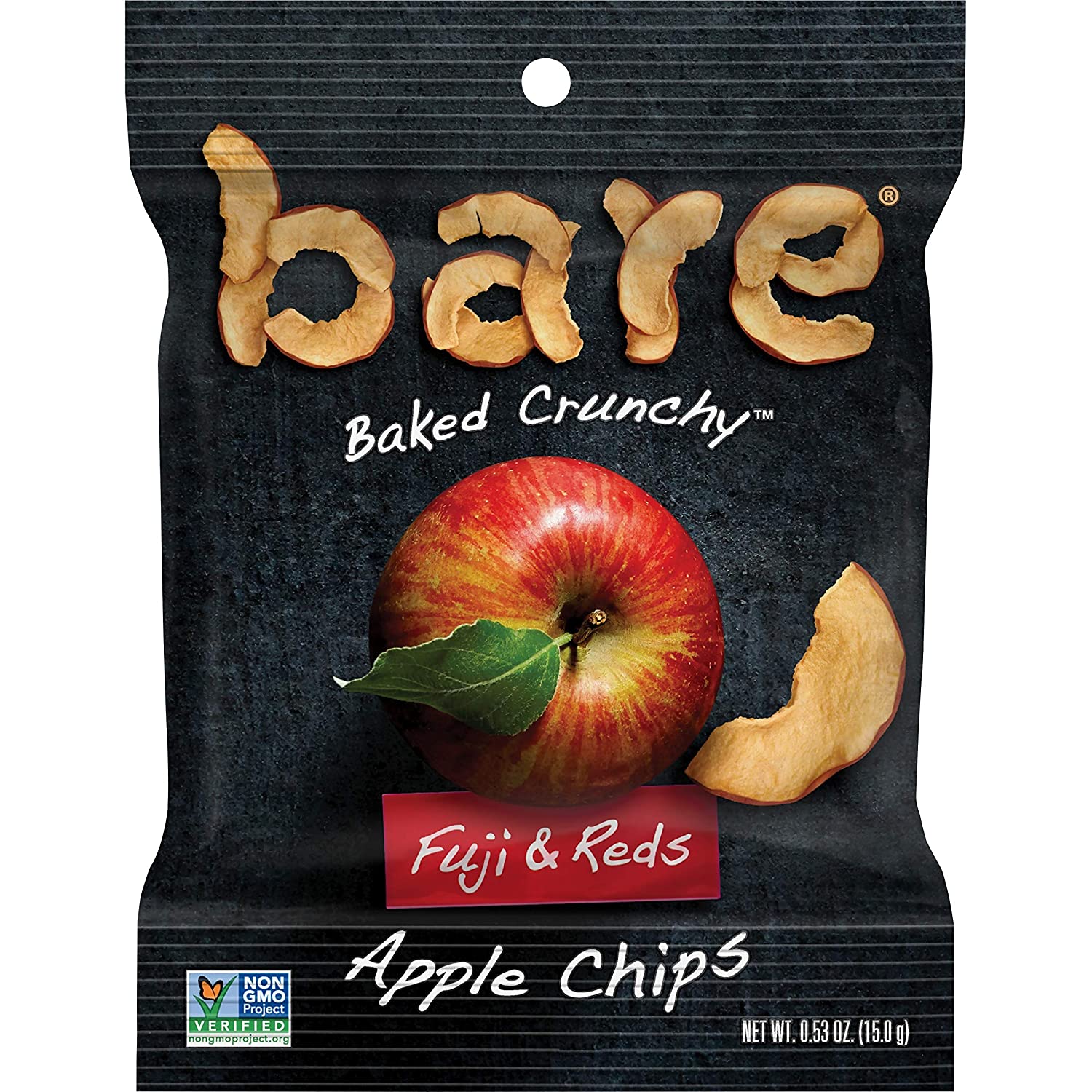 Bare Baked Crunchy Apple Fruit Snack Pack. Gluten Free Snacks. Fujis & Reds. 0.53 Ounce (Pack of 16)