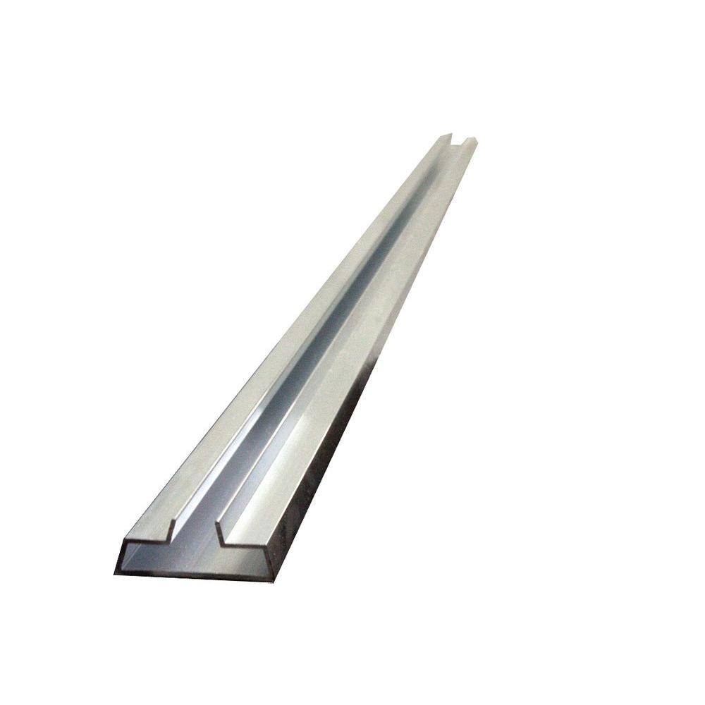 GarageEscape #0924 48 in. Aluminum Metal Groove Inserts