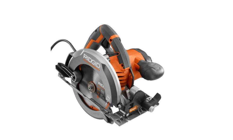 RIDGID R3204 12 Amp Corded 6-1/2 in. Magnesium Compact Framing Circular Saw