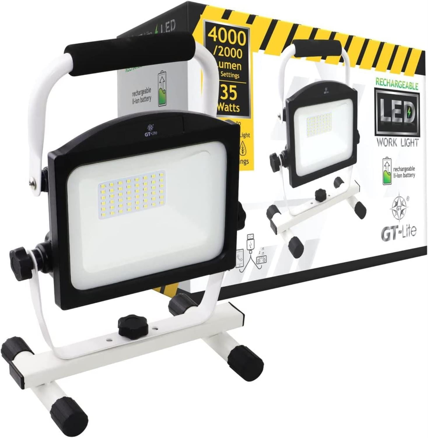 GT-Lite 4000 Lumen LED Rechargeable Work Light