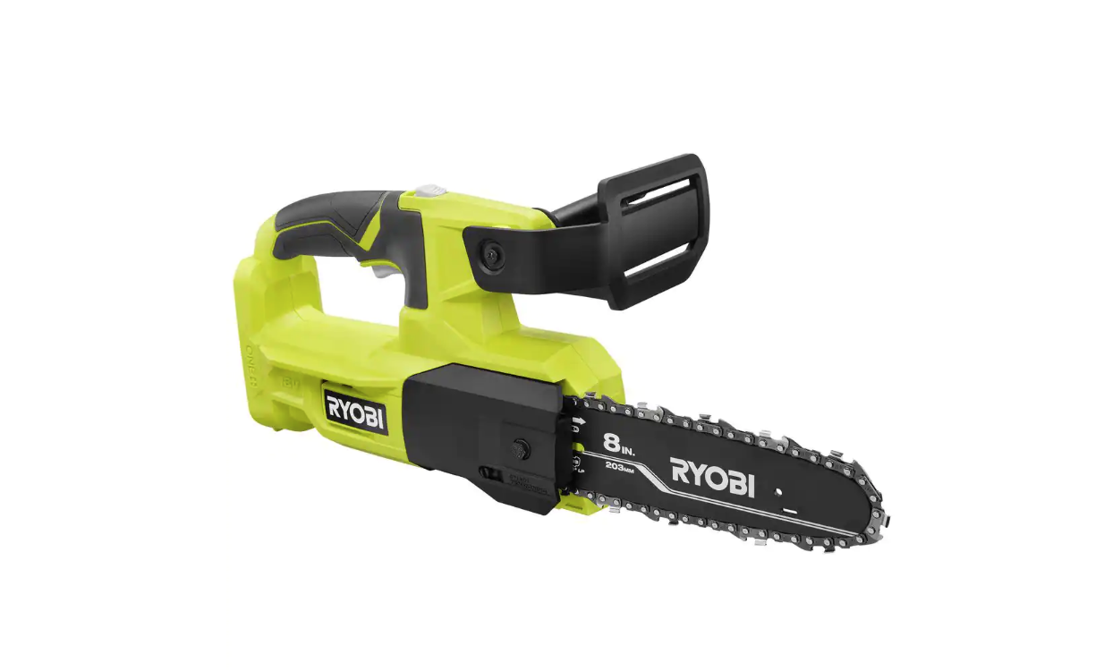 RYOBI P5452BTL ONE+ 18V 8 in. Cordless Battery Pruning Chainsaw (Tool Only)