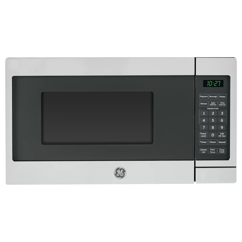 GE JES1072SHSS 0.7 cu. ft. Small Countertop Microwave in Stainless Steel