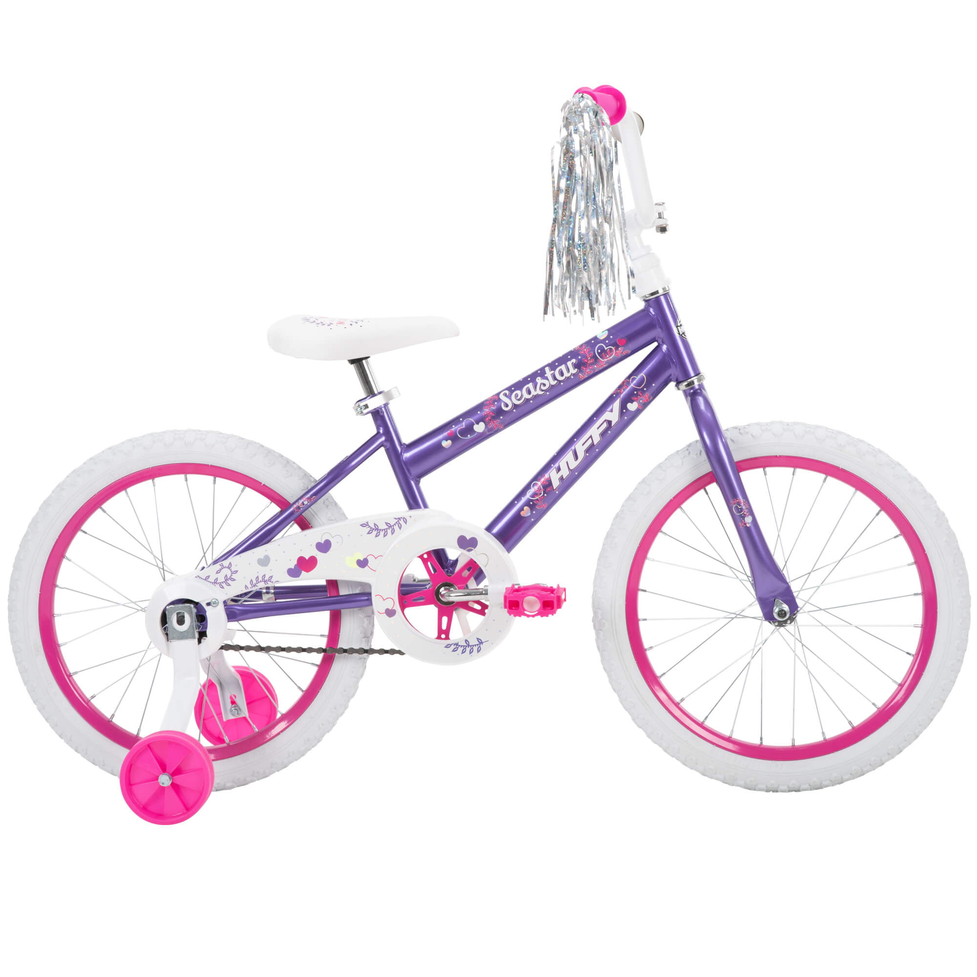 Huffy 18 in. Sea Star Girl Bike. Metallic Purple