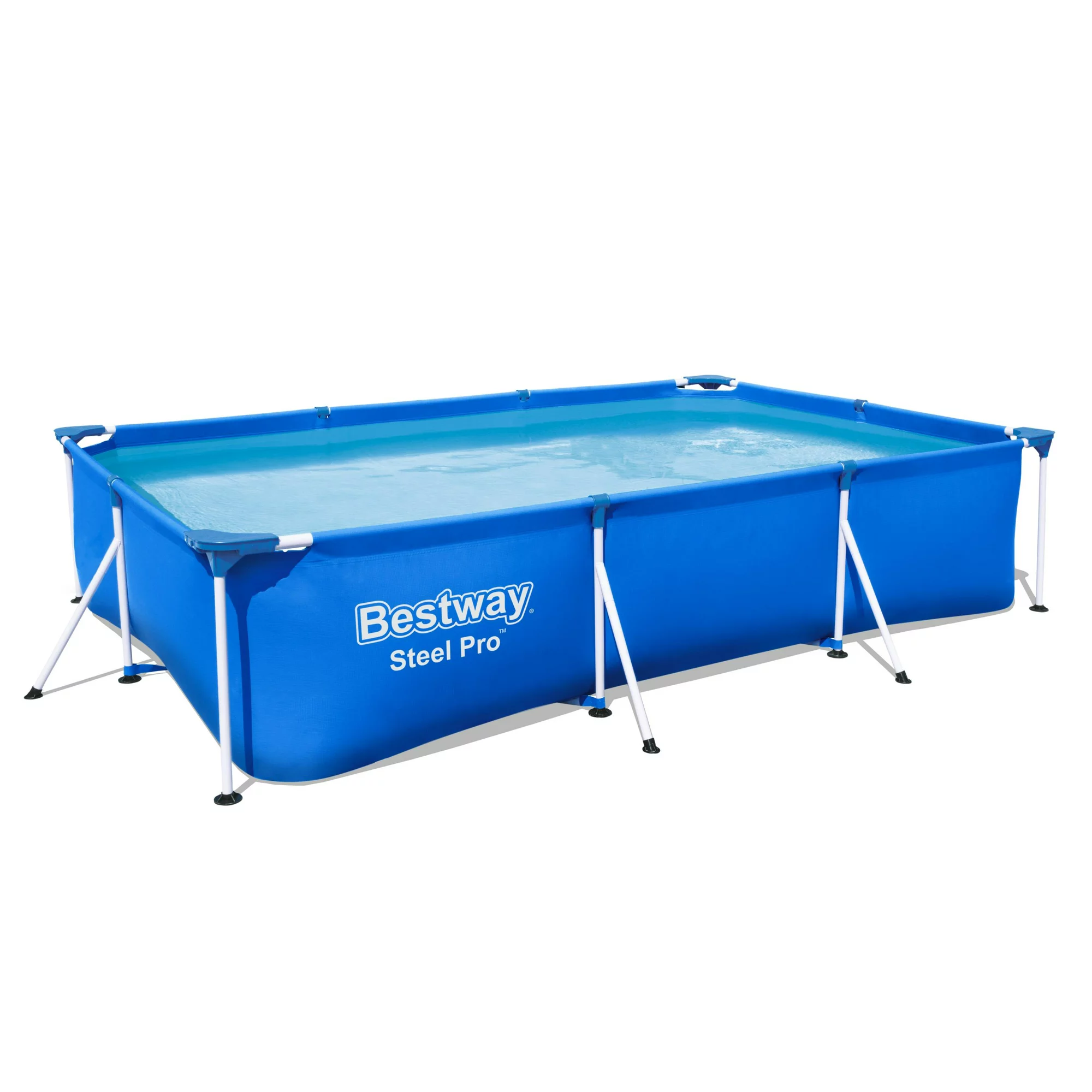 Bestway Steel Pro 9-10” x 6-7″ x 26″ Rectangle Above Ground Pool Swimming Pool
