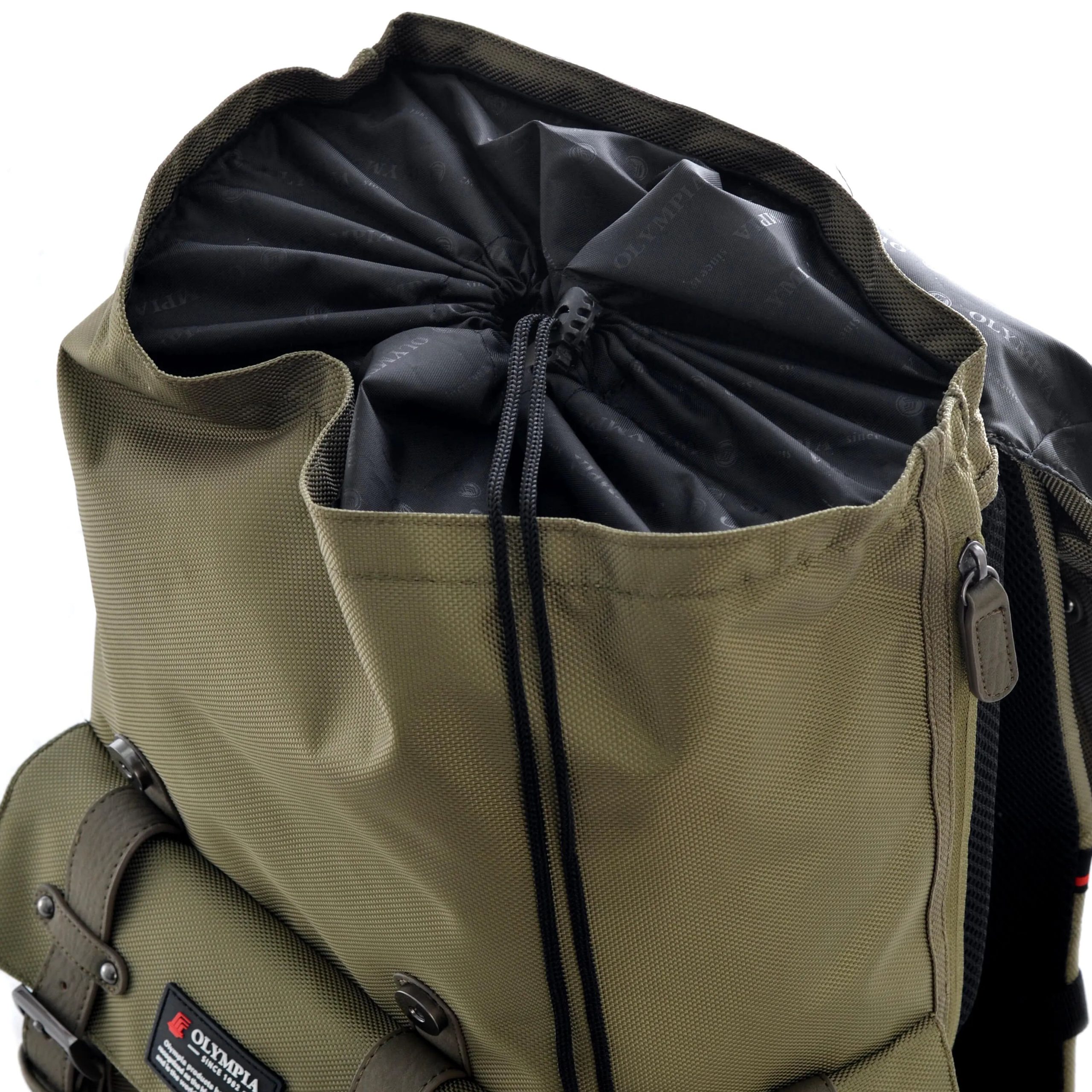 Olympia USA HOPKINS 18 in. Olive Backpack. Olive