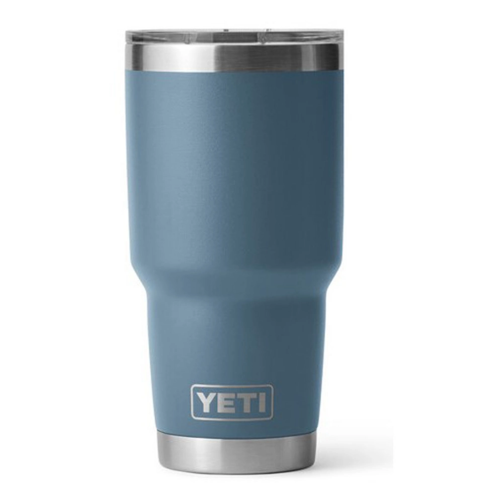 YETI Rambler 30 oz Stainless Steel Vacuum Insulated Tumbler w/MagSlider Lid. Nordic Blue
