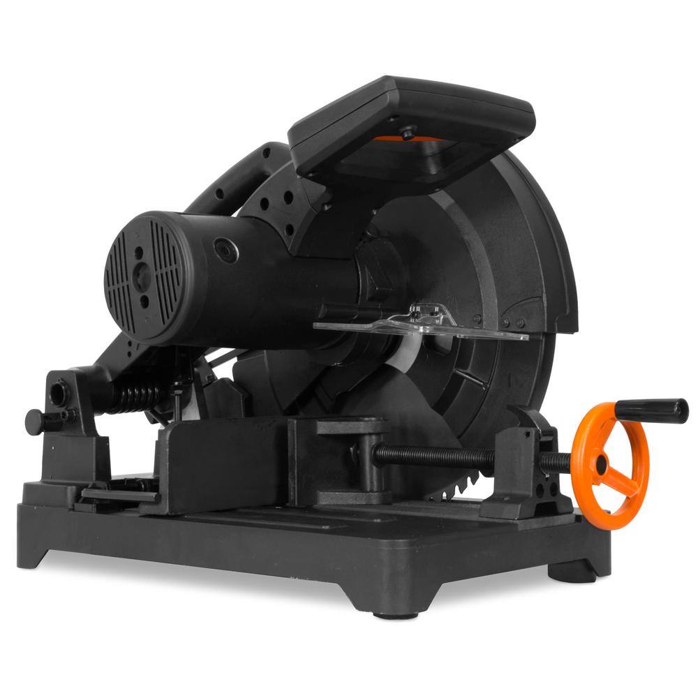 WEN CM1452 15 Amp 14 in. Premium Multi-Material Cut-Off Chop Saw with Carbide-Tipped Metal-Cutting Saw Blade