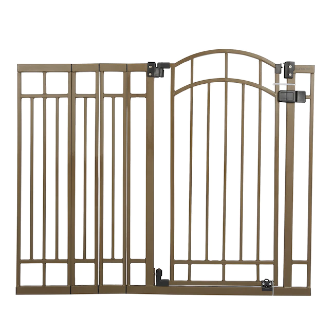 Summer Infant  48-in x 36-in Bronze Metal Safety Gate