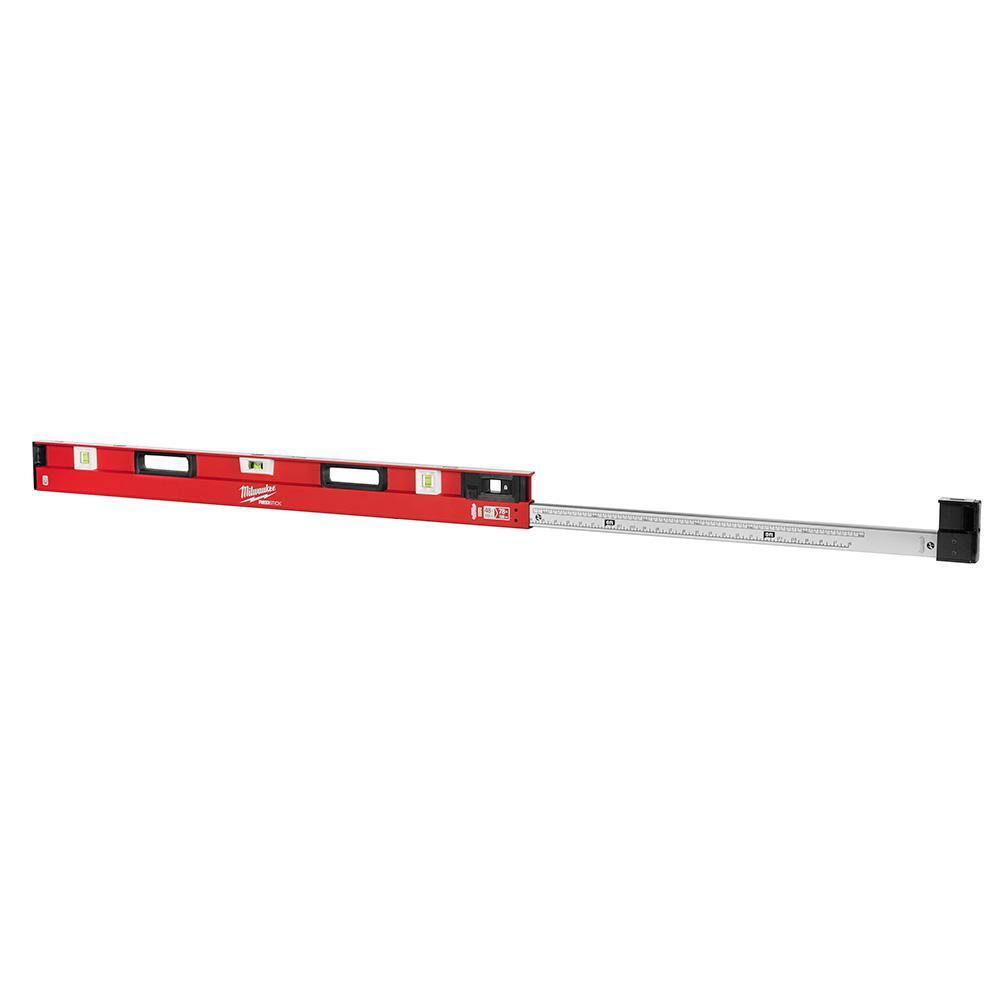 Milwaukee MLXPM78 48 in. to 78 in. REDSTICK Expandable Magnetic Box Level