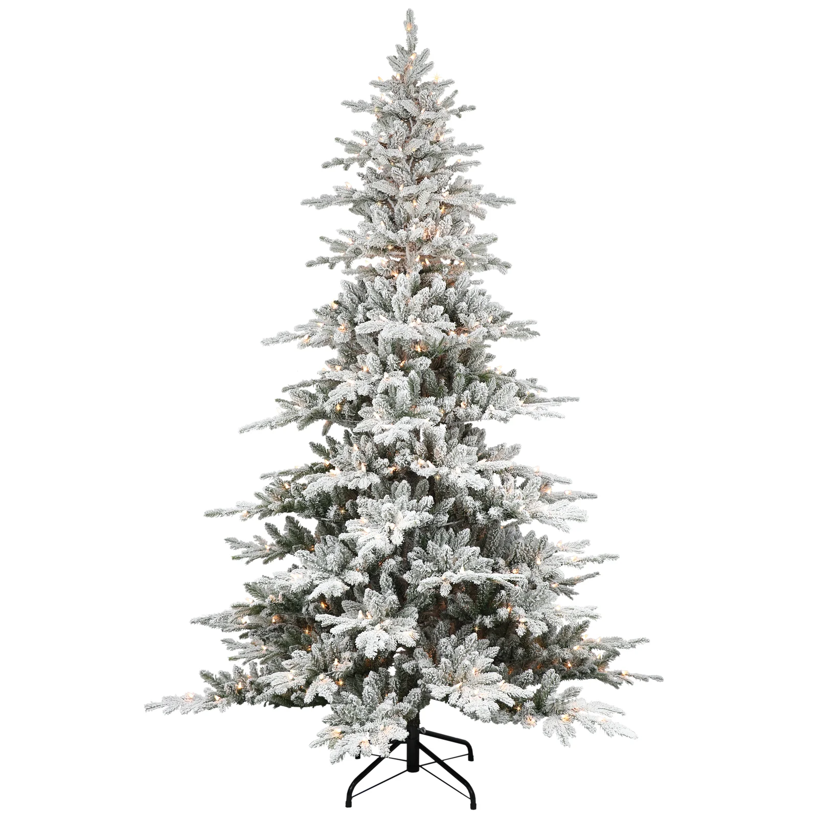 90” Lighted Artificial Pine Christmas Tree