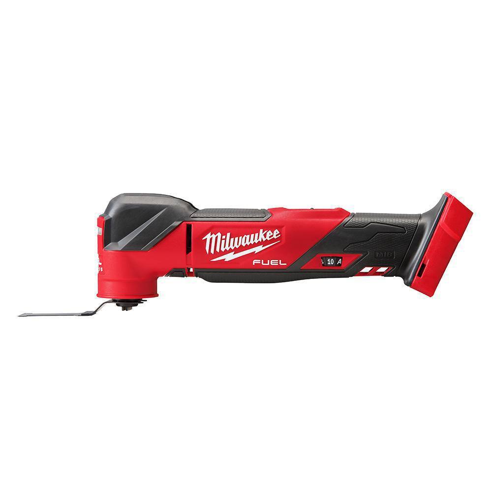 Milwaukee 2836-20 M18 FUEL 18V Lithium-Ion Cordless Brushless Oscillating Multi-Tool (Tool-Only)