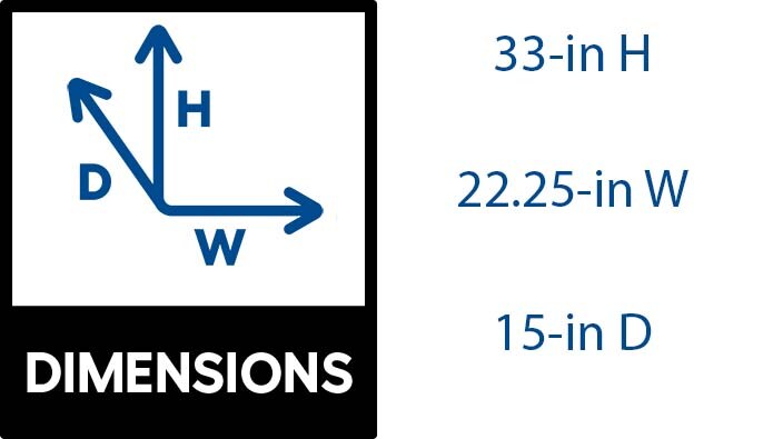 Fleming Supply 3-Part Metal Tool Box on Wheels. Silver 22.25-in 2-Drawer Silver Steel Wheels Tool Box