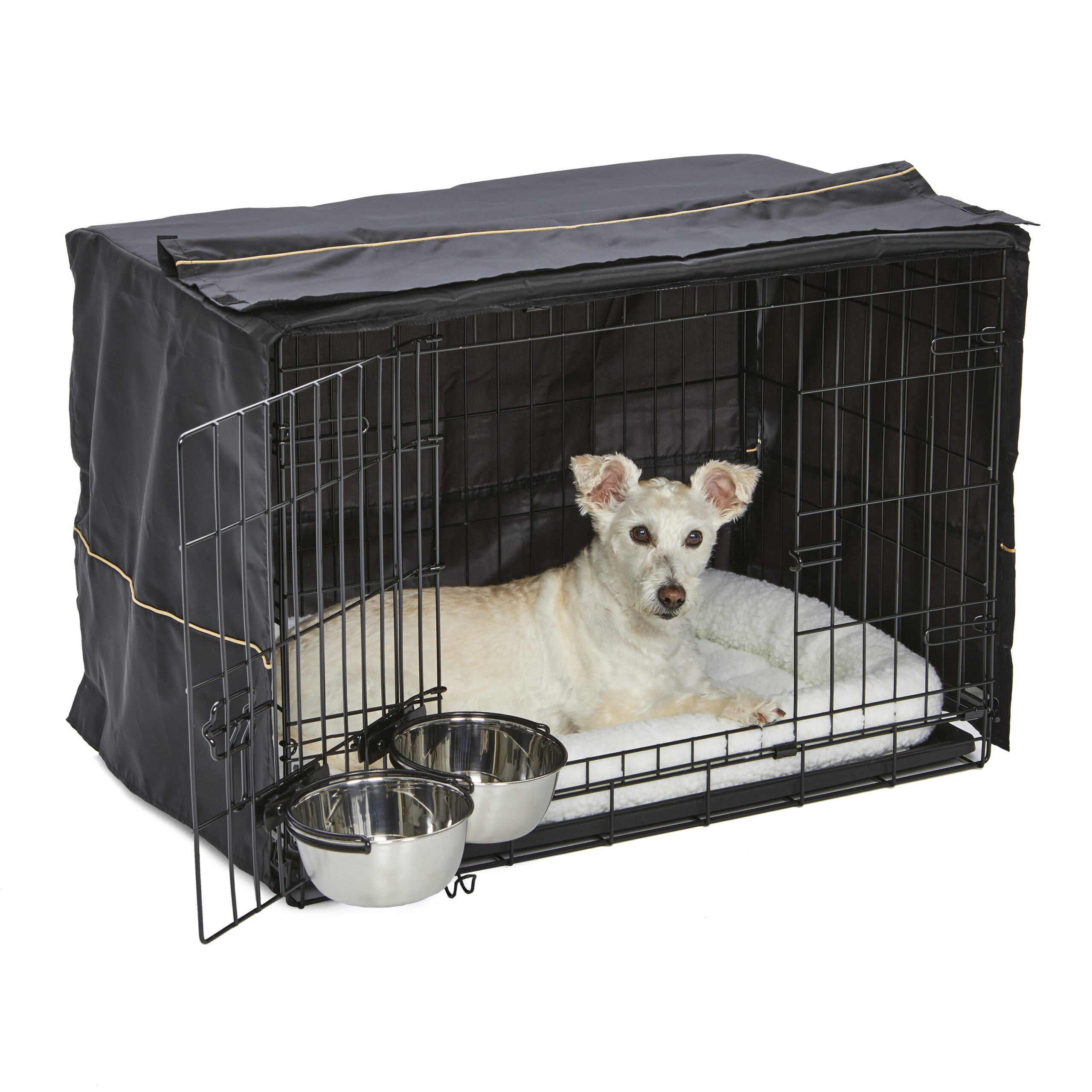 MidWest Homes For Pets Dog Crate Starter Kit. 30″