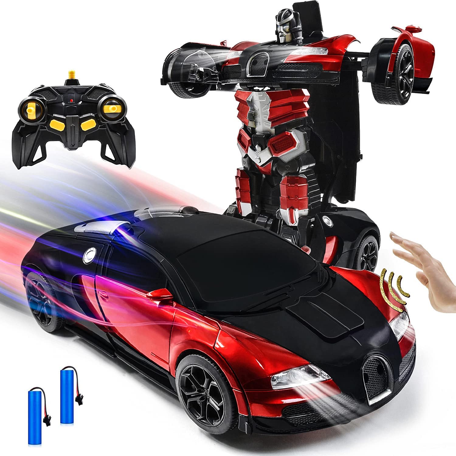 VillaCool Remote Control Car for kids. Transform RC Car Robot