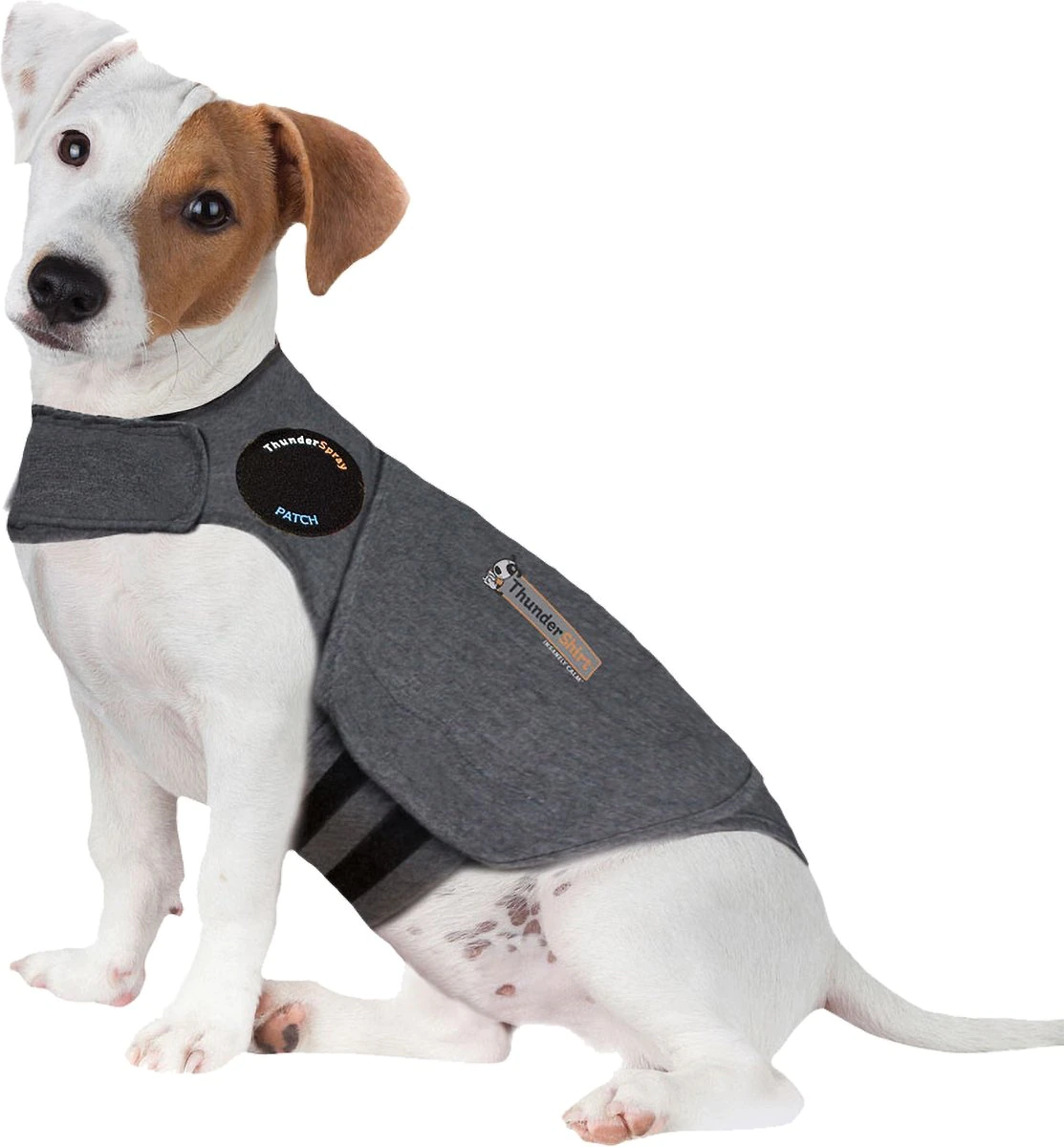 Thundershirt Classic Dog Anxiety Jacket. Small. Heather Grey