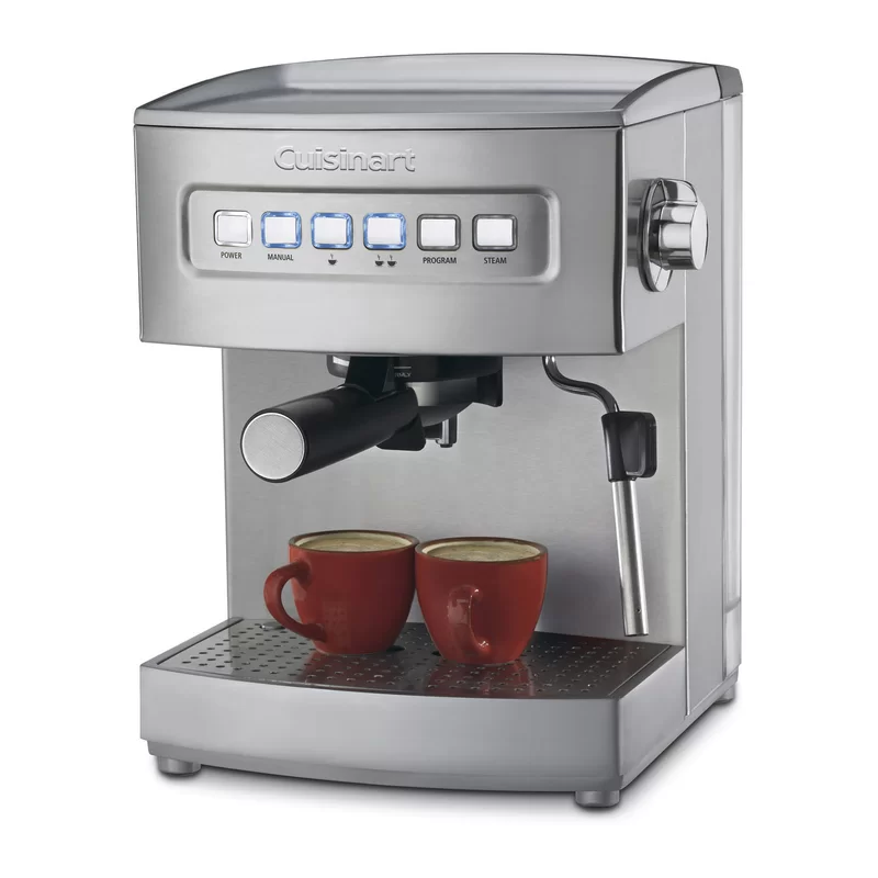 Cuisinart EM-200NP1 Programmable 15-Bar Espresso Maker. Stainless Steel