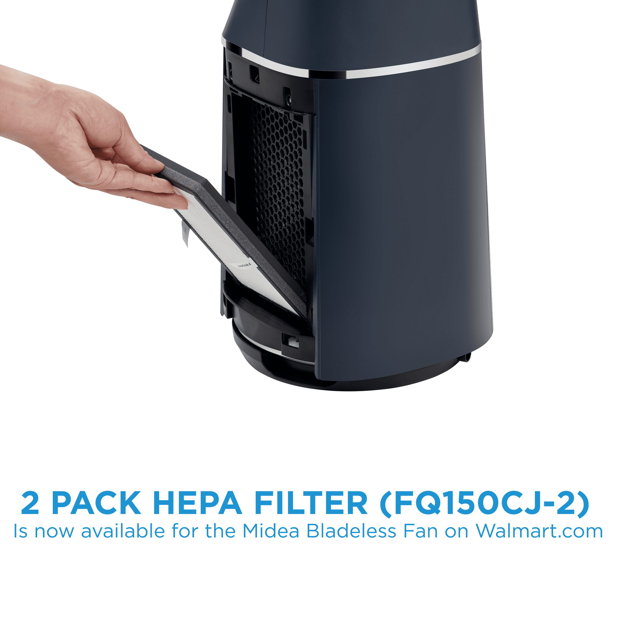 Midea 41″ Bladeless DC Tower Fan & HEPA Air Purifier with Remote Control