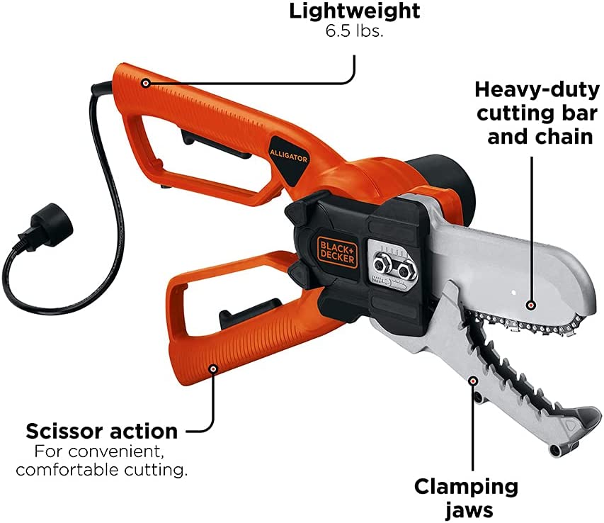 BLACK+DECKER LP1000 Lopper Chain Saw. 4.5-Amp