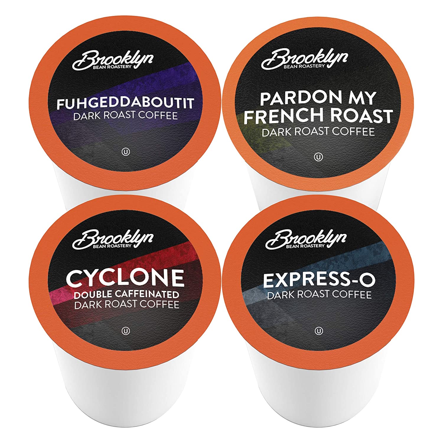 Brooklyn Beans Coffee Pods Bold Gourmet Variety Pack. Compatible with 2.0 Keurig K Cup Brewers. 40 Count