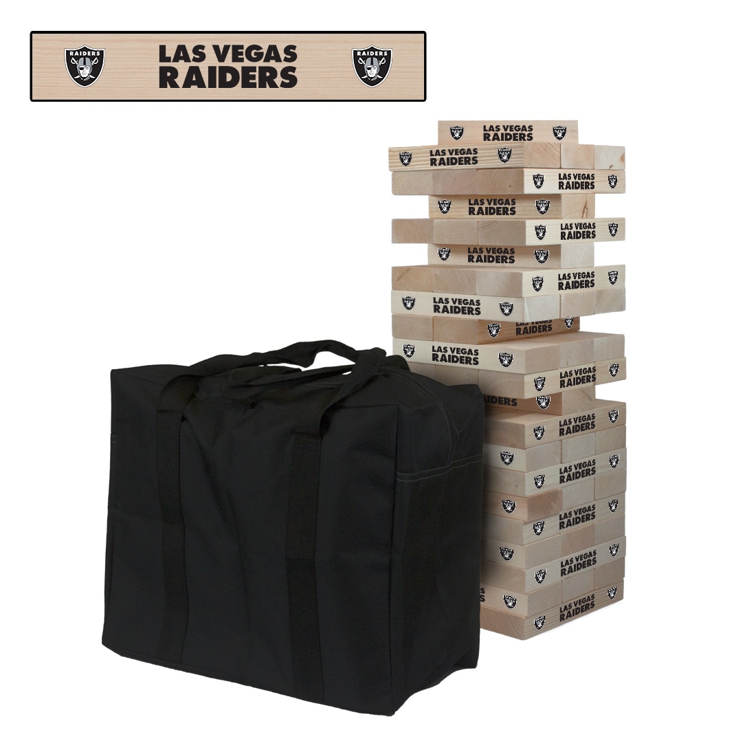 Victory Tailgate 613999 Las Vegas Raiders Outdoor Stacking Game