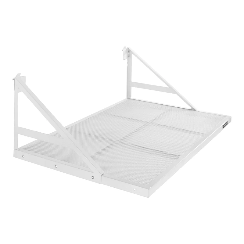 Gladiator GAGL30WSJW Premier Series 30 in. x 45 in. Steel Garage Wall Shelving in Hammered White