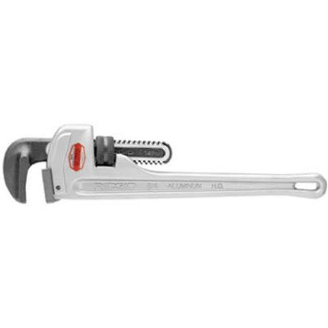Ridgid 31105 Aluminum Straight Pipe Wrench. 24 in. Plumbing Wrench
