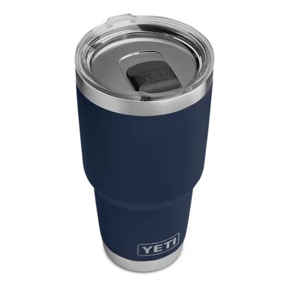 YETI Rambler 30 oz Stainless Steel Vacuum Insulated Tumbler w/MagSlider Lid. Navy