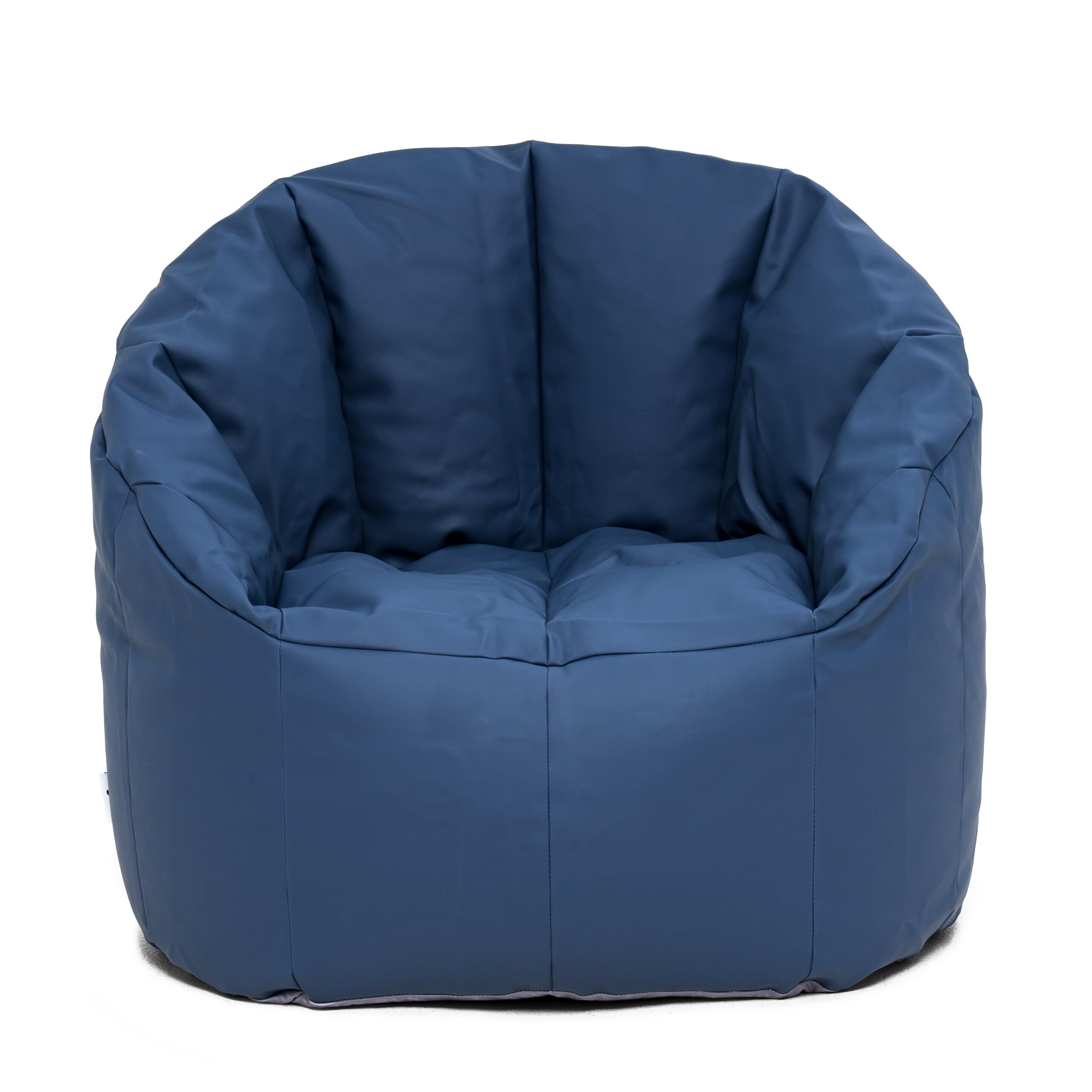 Big Joe Milano Outdoor Bean Bag Chair. Vinyl 2.5ft. Navy Marine