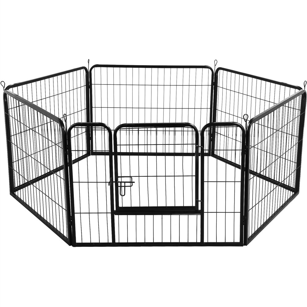 6 Panel Exercise Heavy Duty Pet Pen 24”