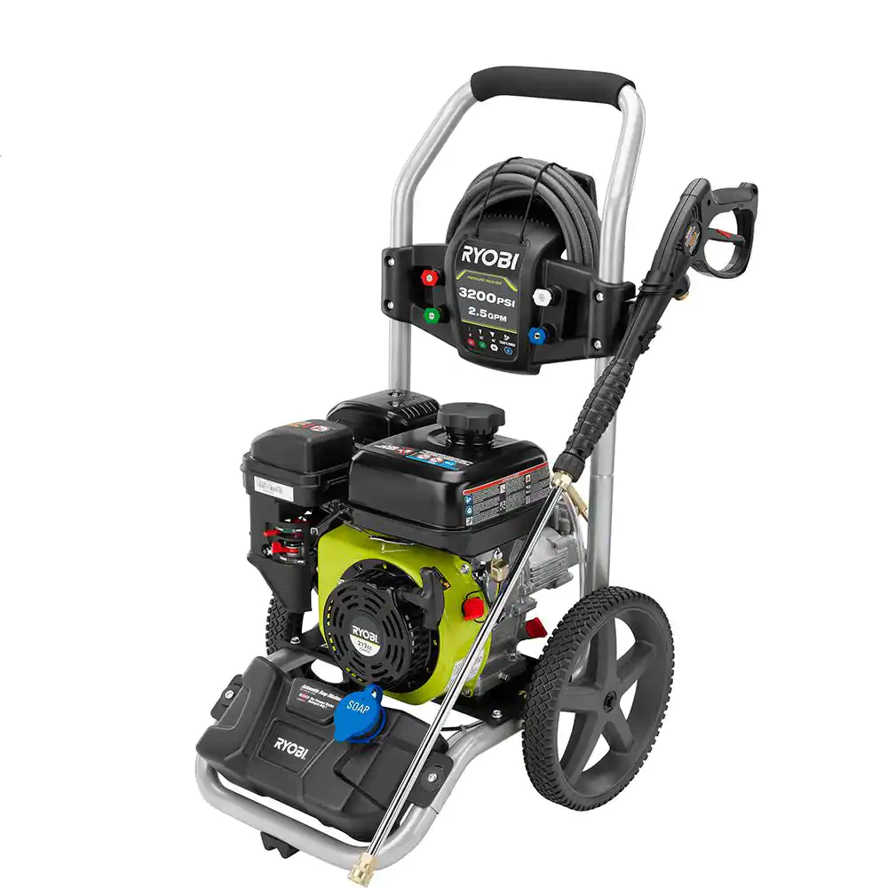 RYOBI 309753399 3200 PSI 2.5 GPM 212cc Gas Pressure Washer