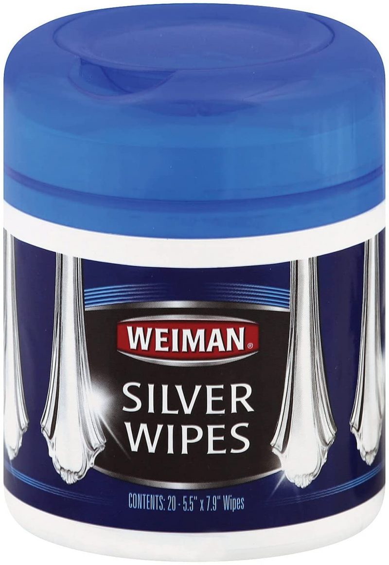 Weiman Silver Wipes - Jewelry Wipes 6 Pack - Cleaner and Polisher