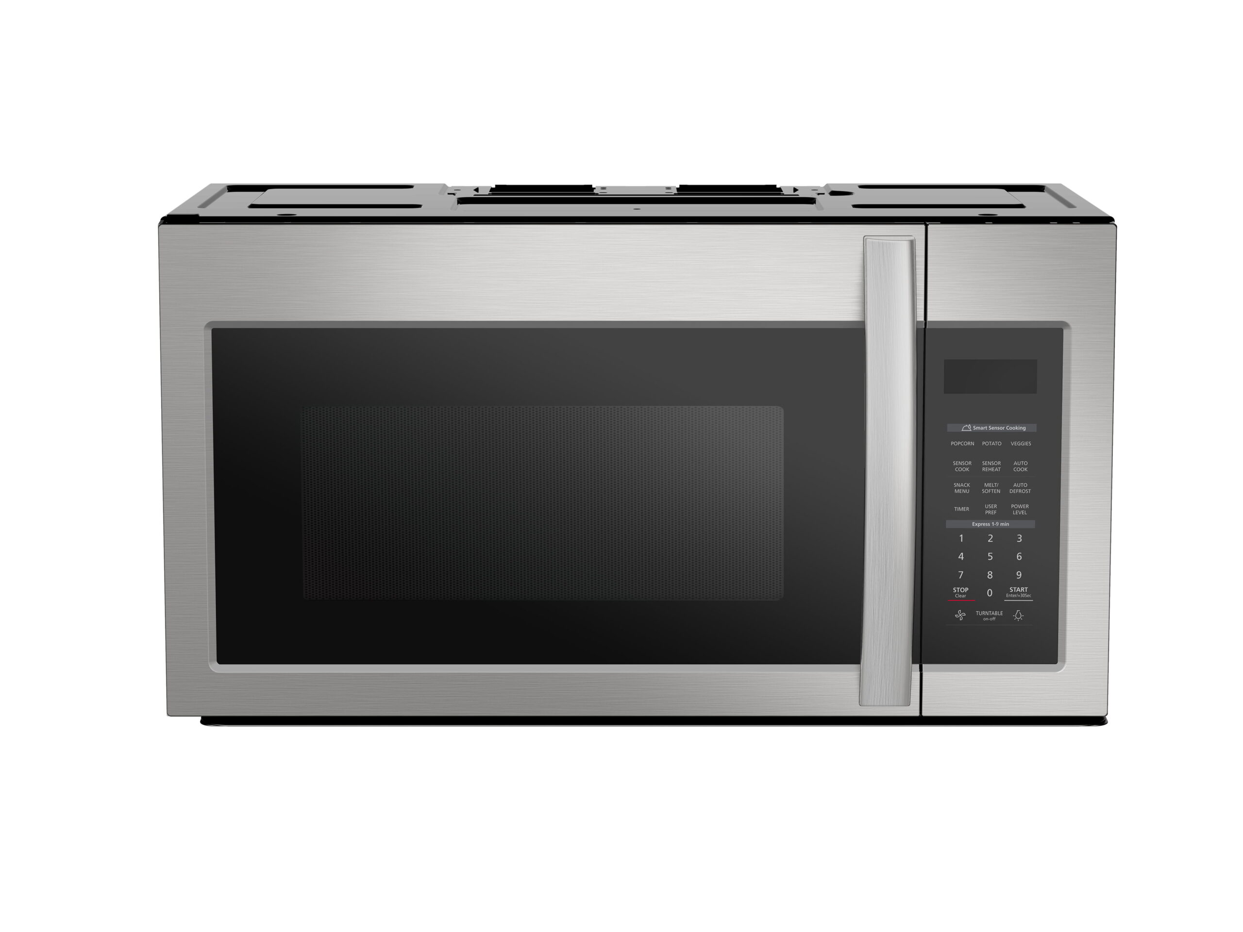 Black+Decker Over The Range 1.9 Cu Ft Microwave. Stainless Steel