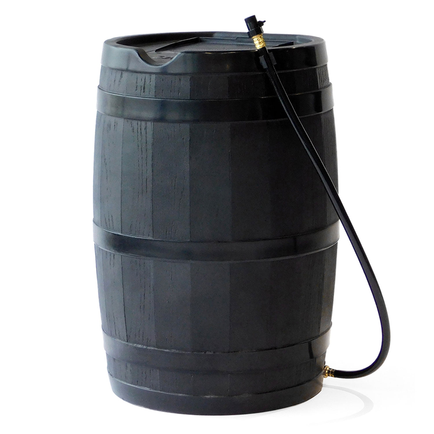 FCMP Outdoor RC45 Rain Barrel. Black